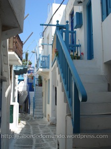 Grecia típica: ilha de Mykonos